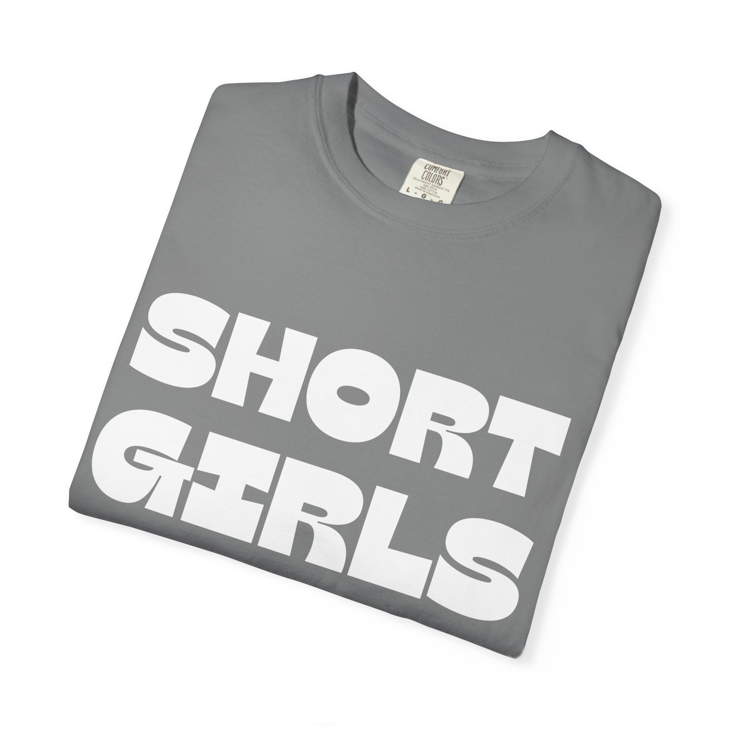 Short Girls-Garment-Dyed T-shirt