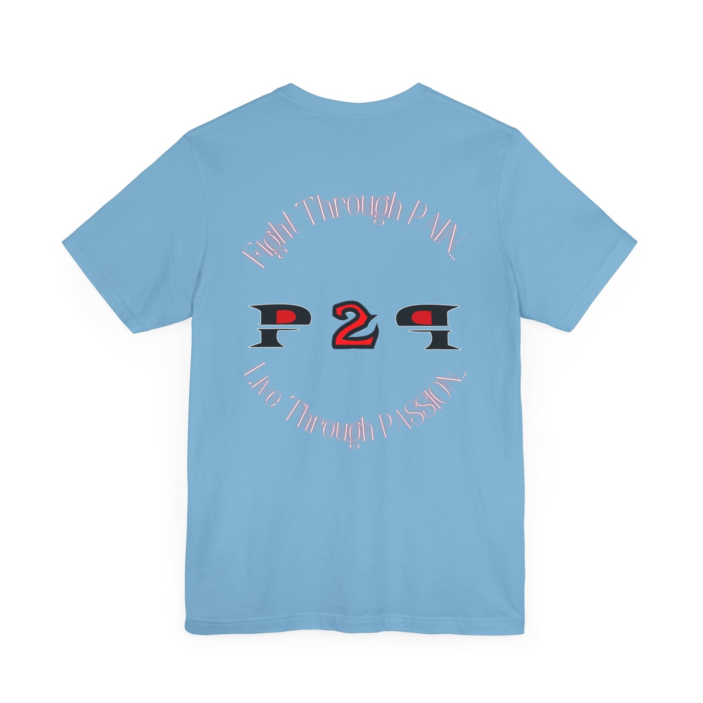 Pain2Passion T-Shirt (Mid-Evil Heart Guy)
