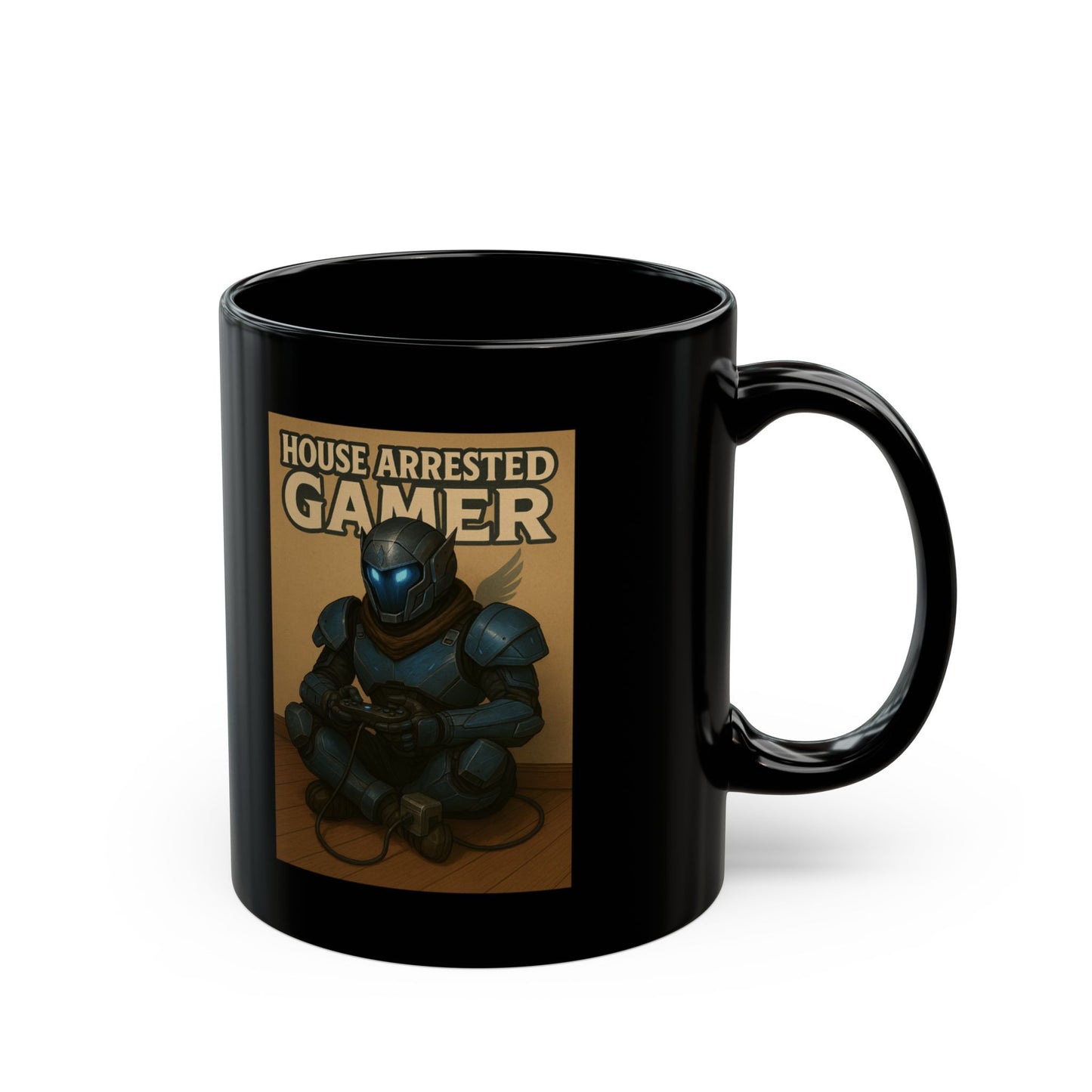House Arrested Gamer Black Mug 11oz & 15oz