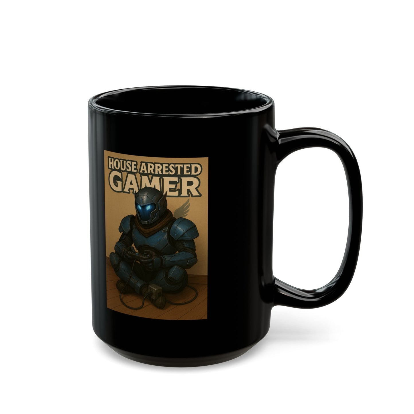 House Arrested Gamer Black Mug 11oz & 15oz
