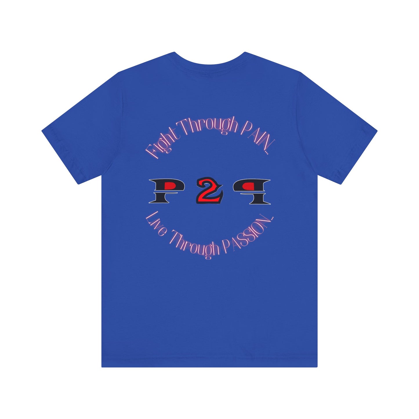 Pain2Passion T-Shirt (Mid-Evil Heart Guy)
