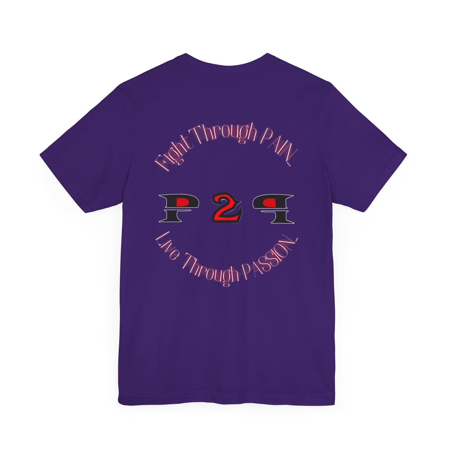 Pain2Passion T-Shirt (Mid-Evil Heart Guy)