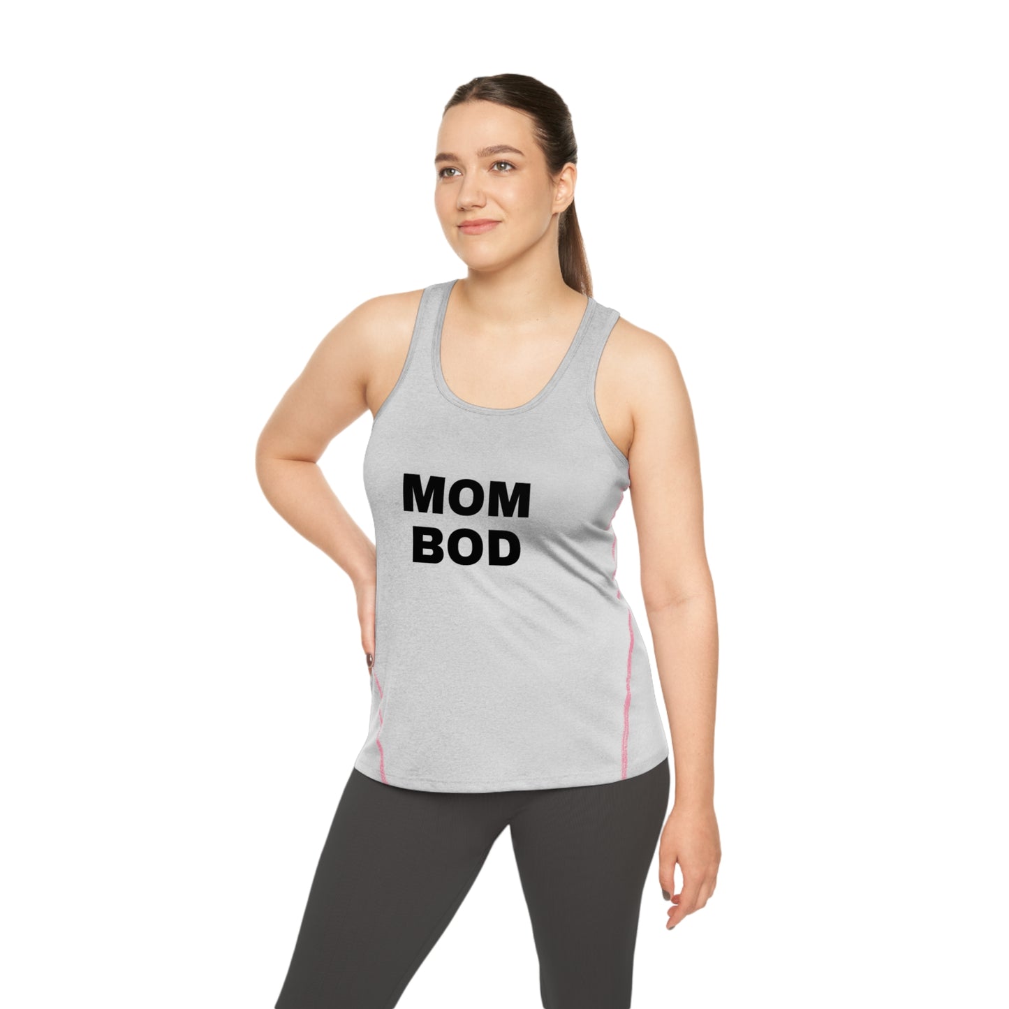 Mom Bod Racerback Sports Top