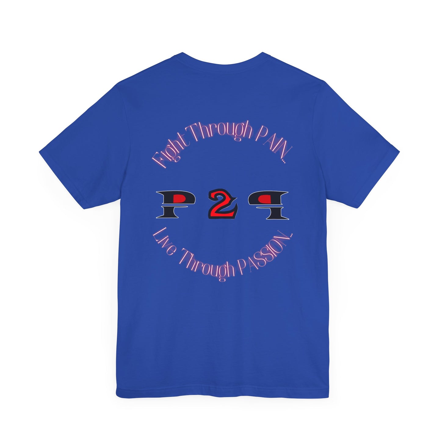 Pain2Passion T-Shirt (Mid-Evil Heart Guy)