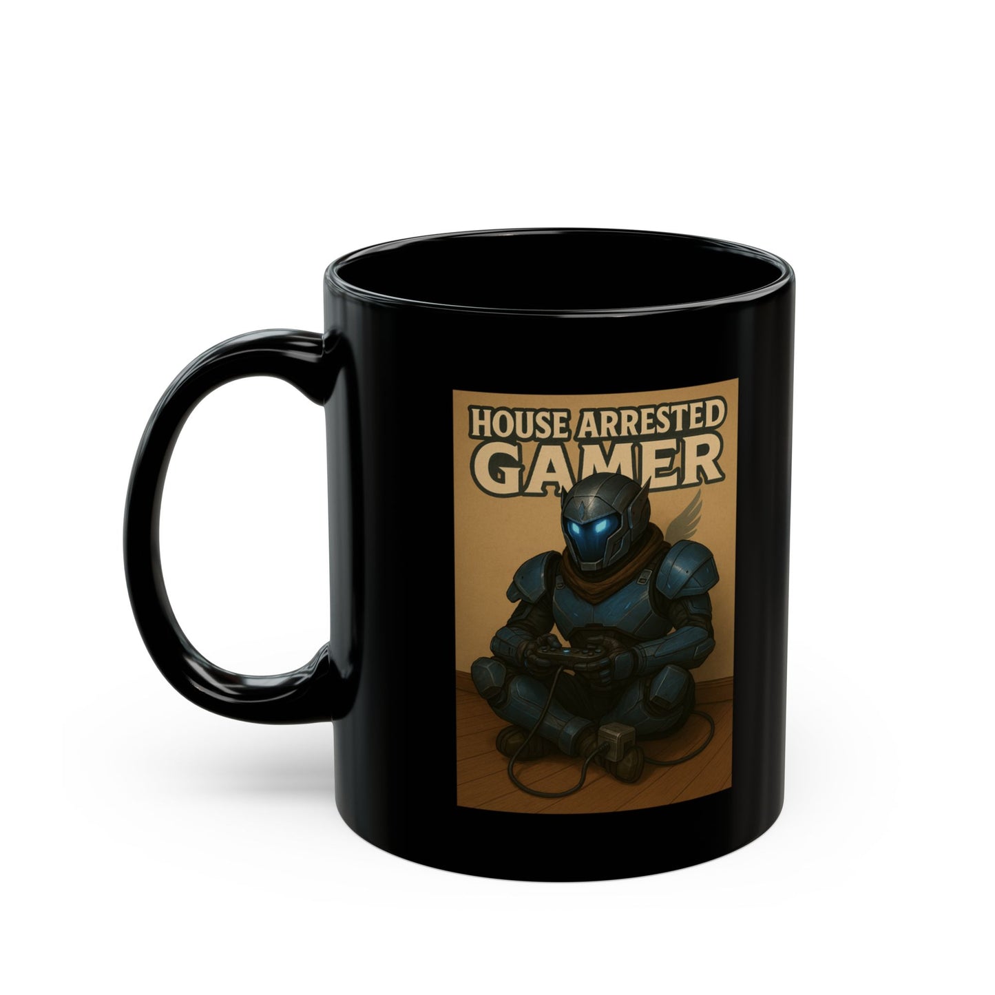 House Arrested Gamer Black Mug 11oz & 15oz