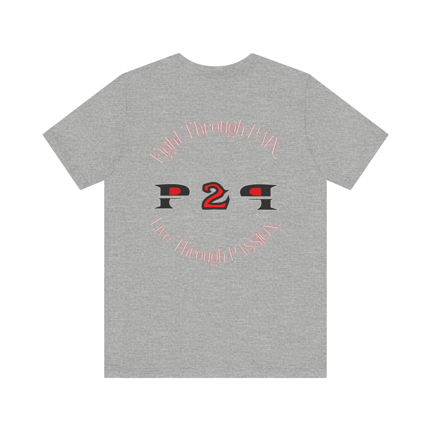 Pain2Passion T-Shirt (Mid-Evil Heart Guy)