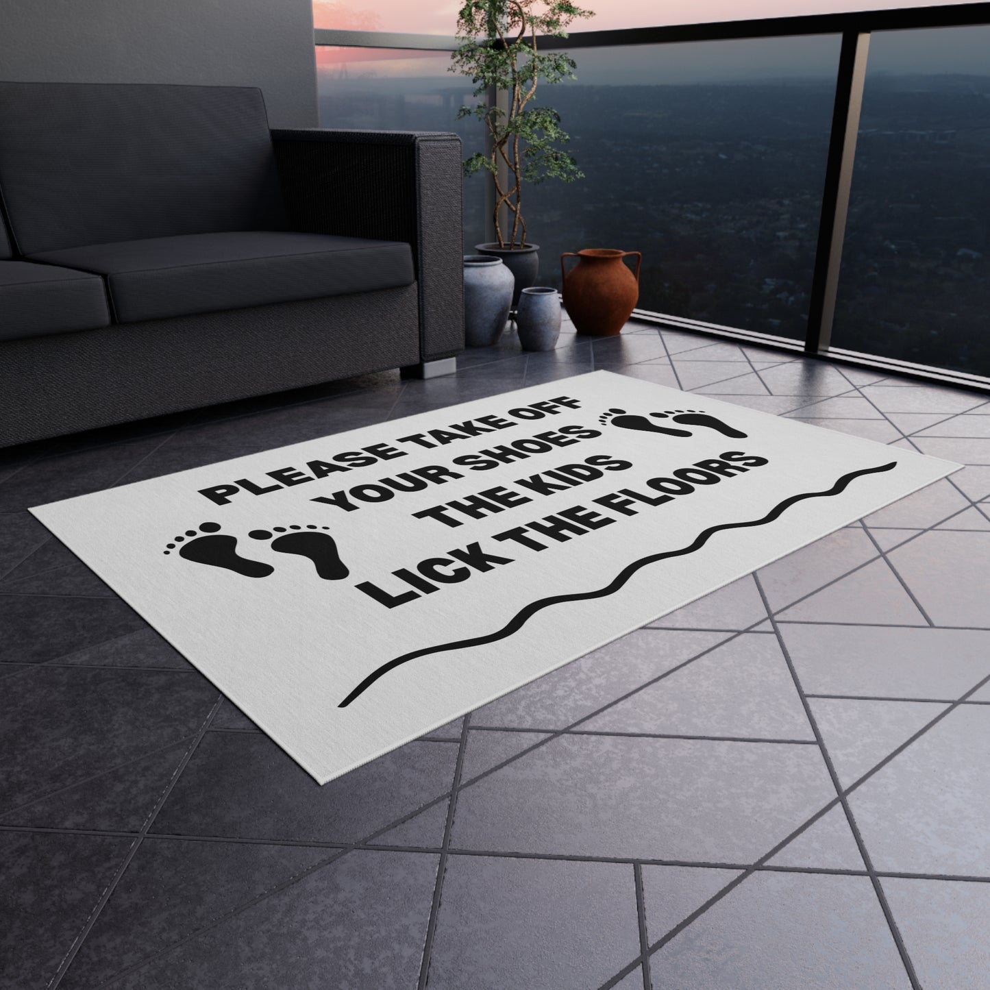 Playful Outdoor Rug