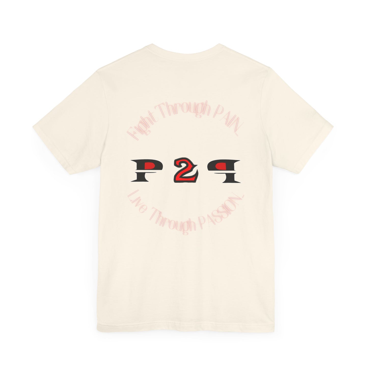 Pain2Passion T-Shirt (Mid-Evil Heart Guy)