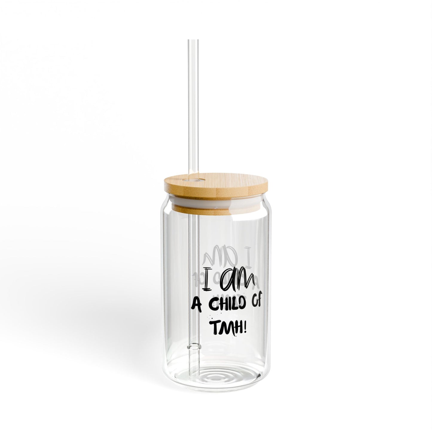 Inspirational Sipper Glass - 16oz "I Am A Child Of God"