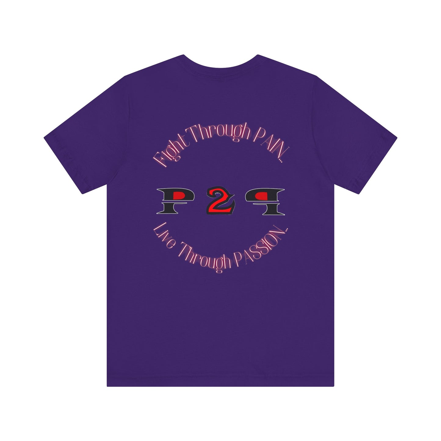 Pain2Passion T-Shirt (Mid-Evil Heart Guy)