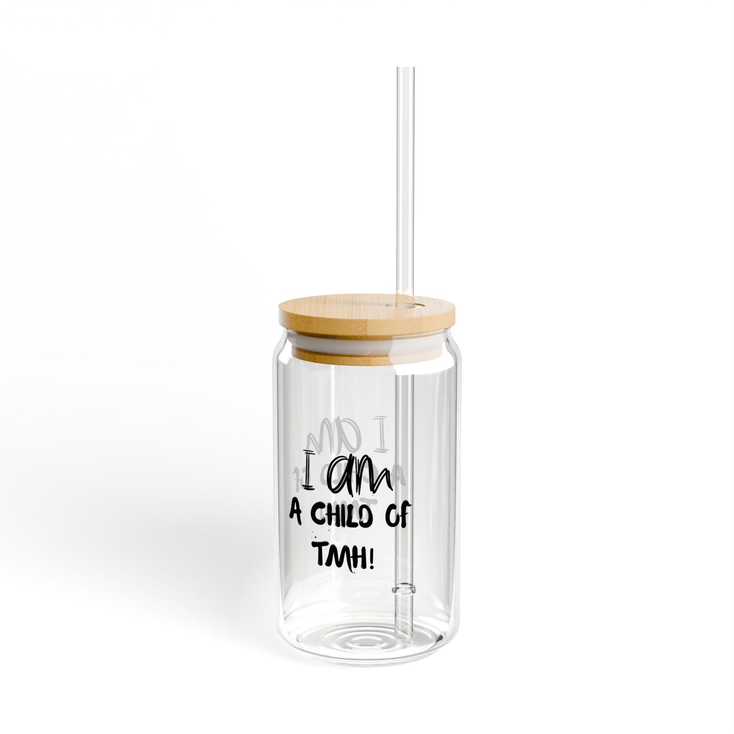 Inspirational Sipper Glass - 16oz "I Am A Child Of God"