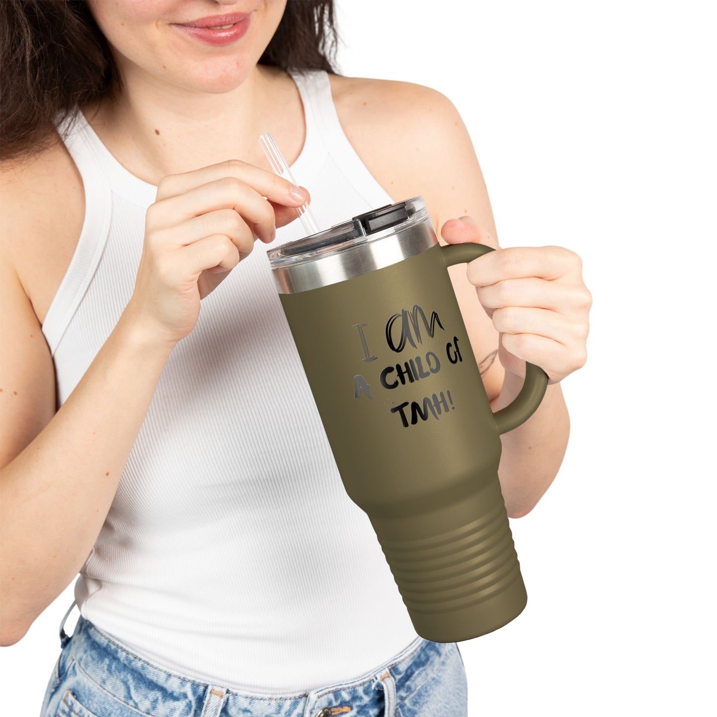 Travel Mug - 40oz "I am a Child of TMH"