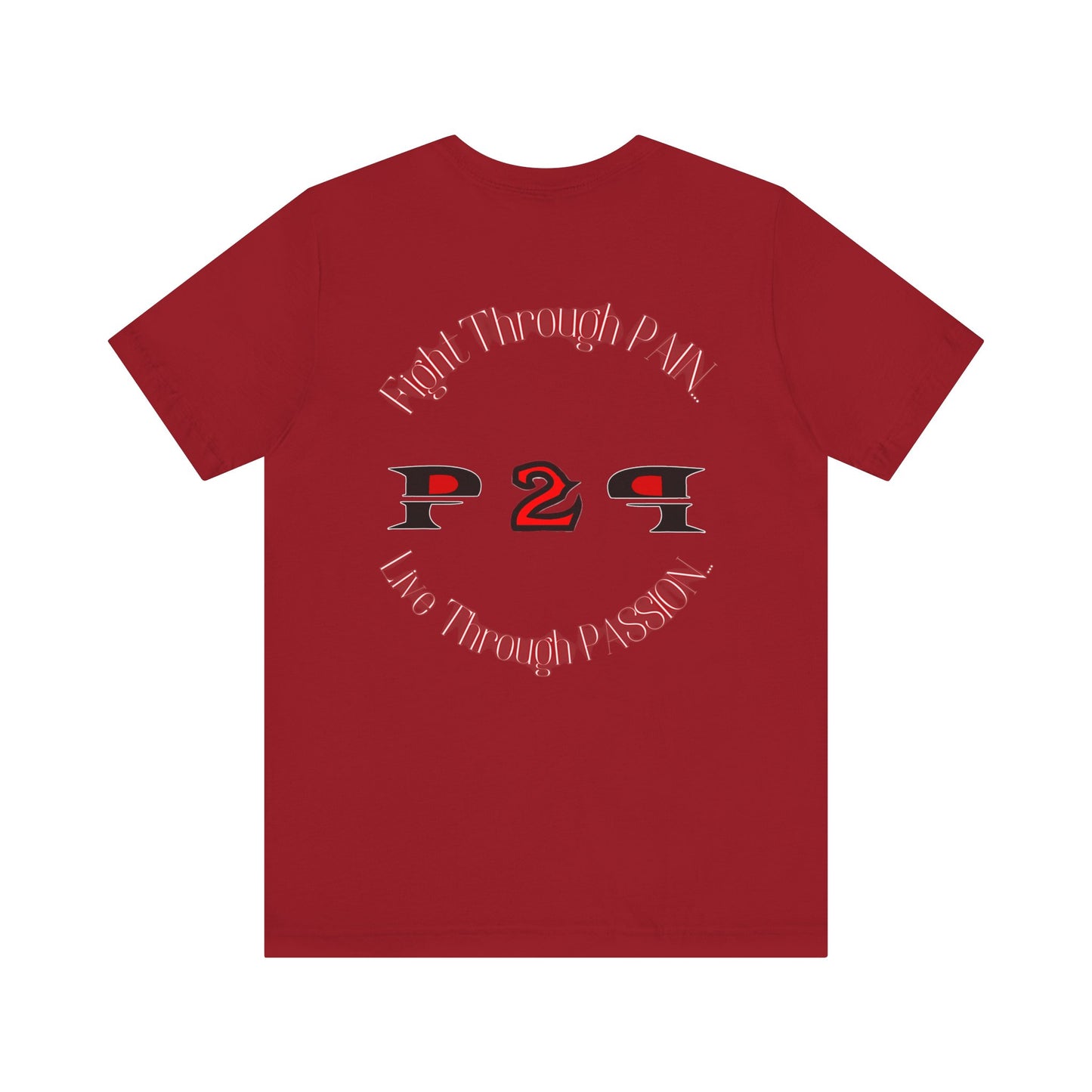 Pain2Passion T-Shirt (Mid-Evil Heart Guy)