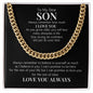 To My Dear Son