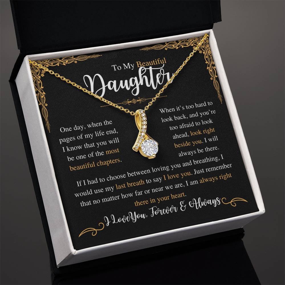To My Beautiful Daughter