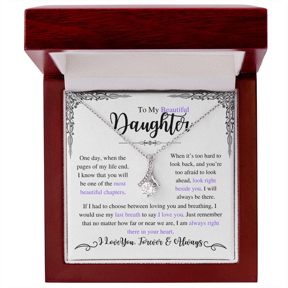 To My Beautiful Daughter