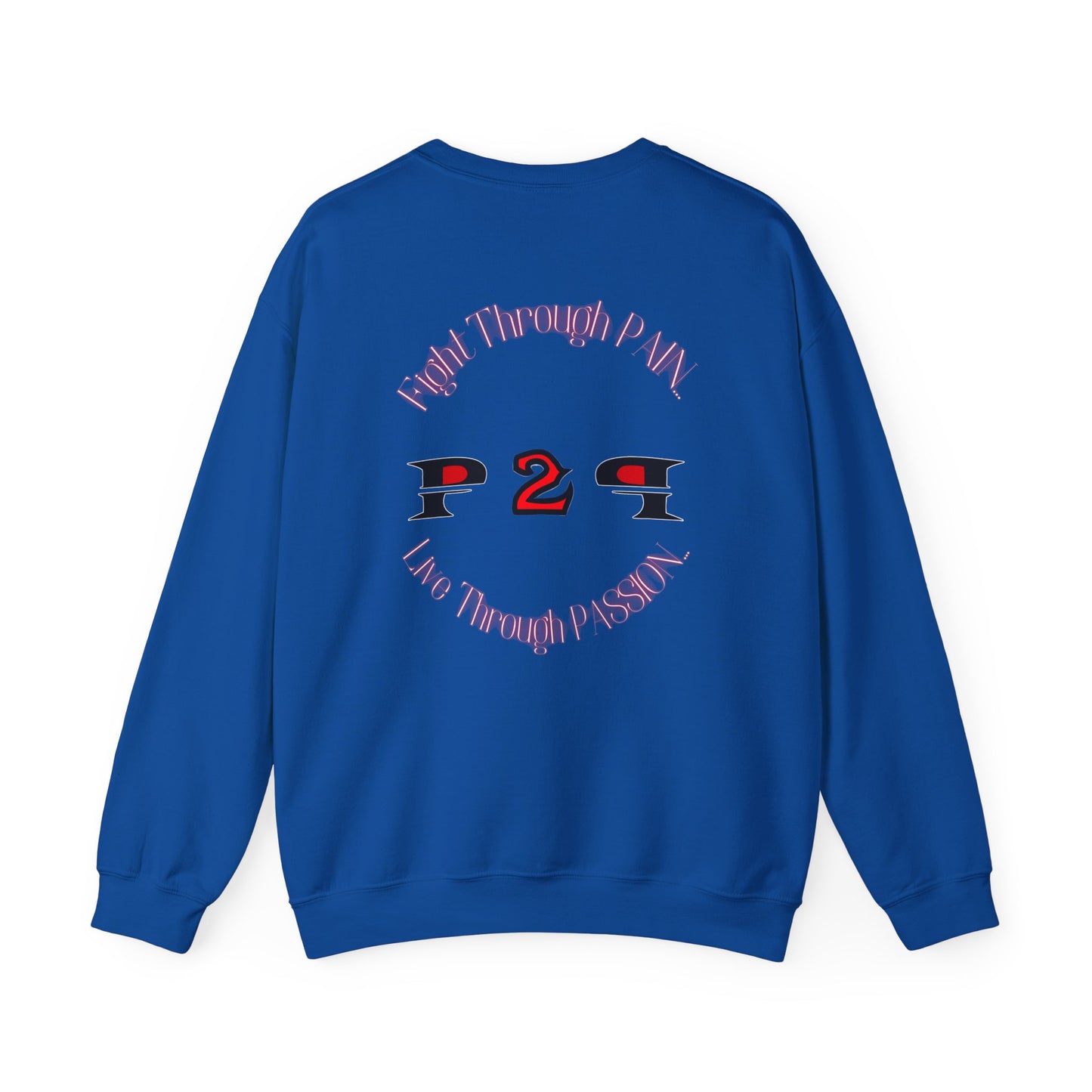 Pain2Passion Sweatshirt (Mid-Evil Heart Guy)