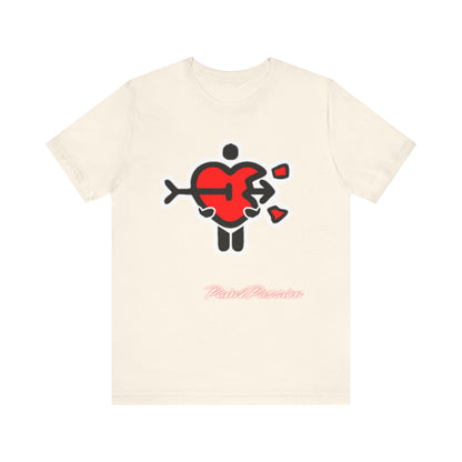 Pain2Passion T-Shirt (Mid-Evil Heart Guy)