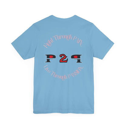 Pain2Passion T-Shirt (Mid-Evil Heart Guy)
