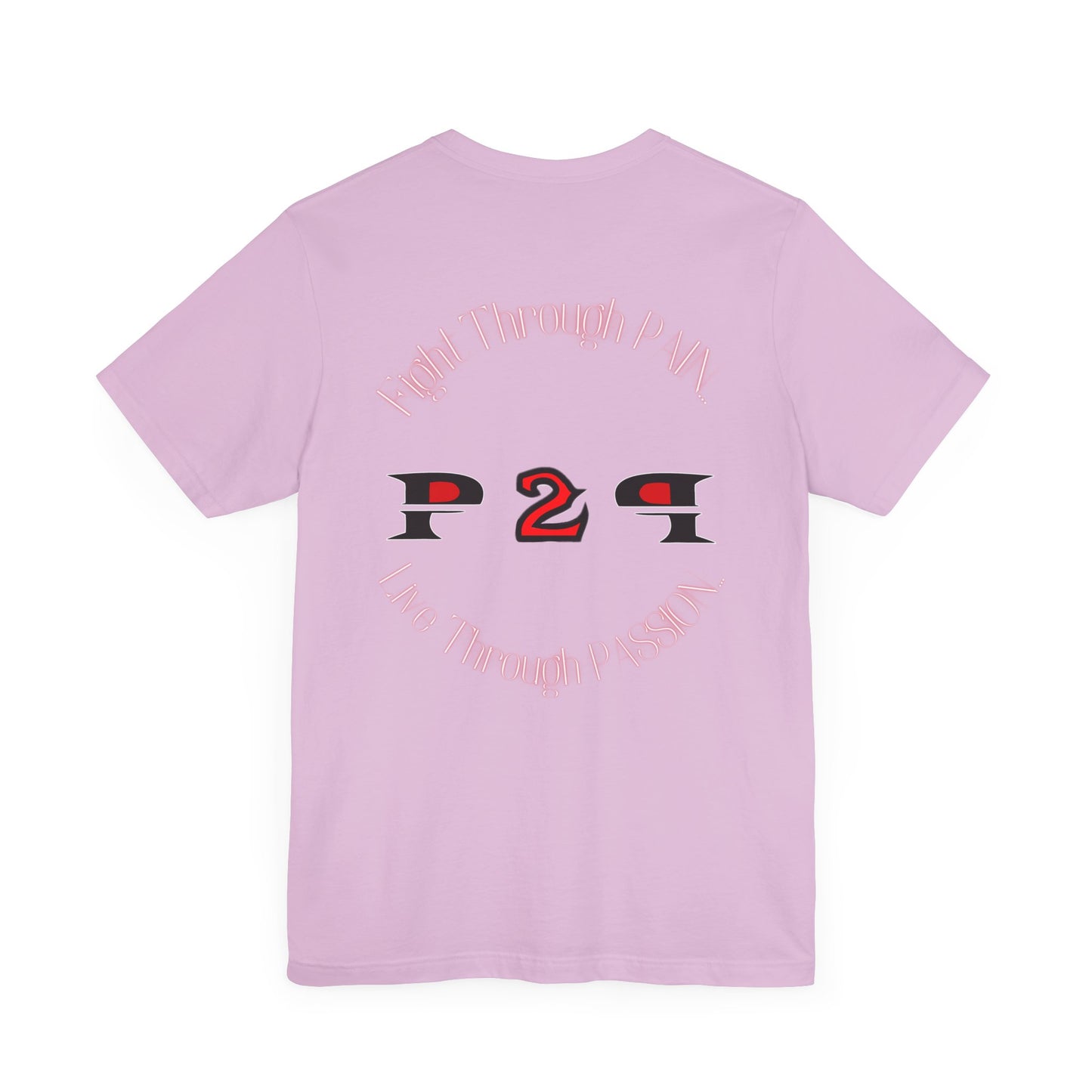Pain2Passion T-Shirt (Mid-Evil Heart Guy)