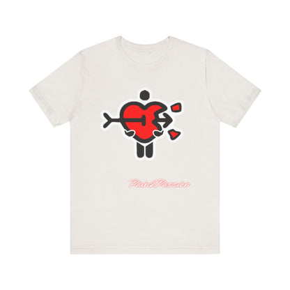 Pain2Passion T-Shirt (Mid-Evil Heart Guy)
