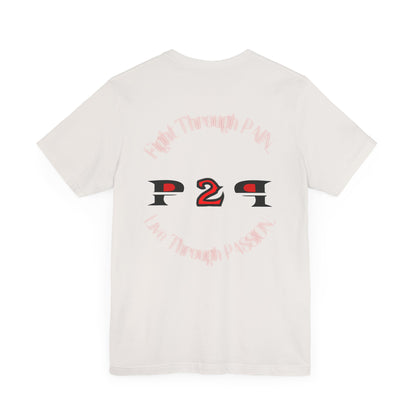 Pain2Passion T-Shirt (Mid-Evil Heart Guy)