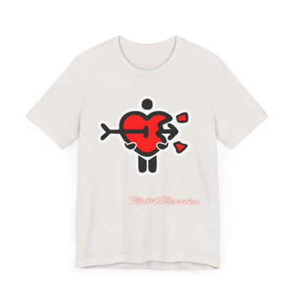 Pain2Passion T-Shirt (Mid-Evil Heart Guy)