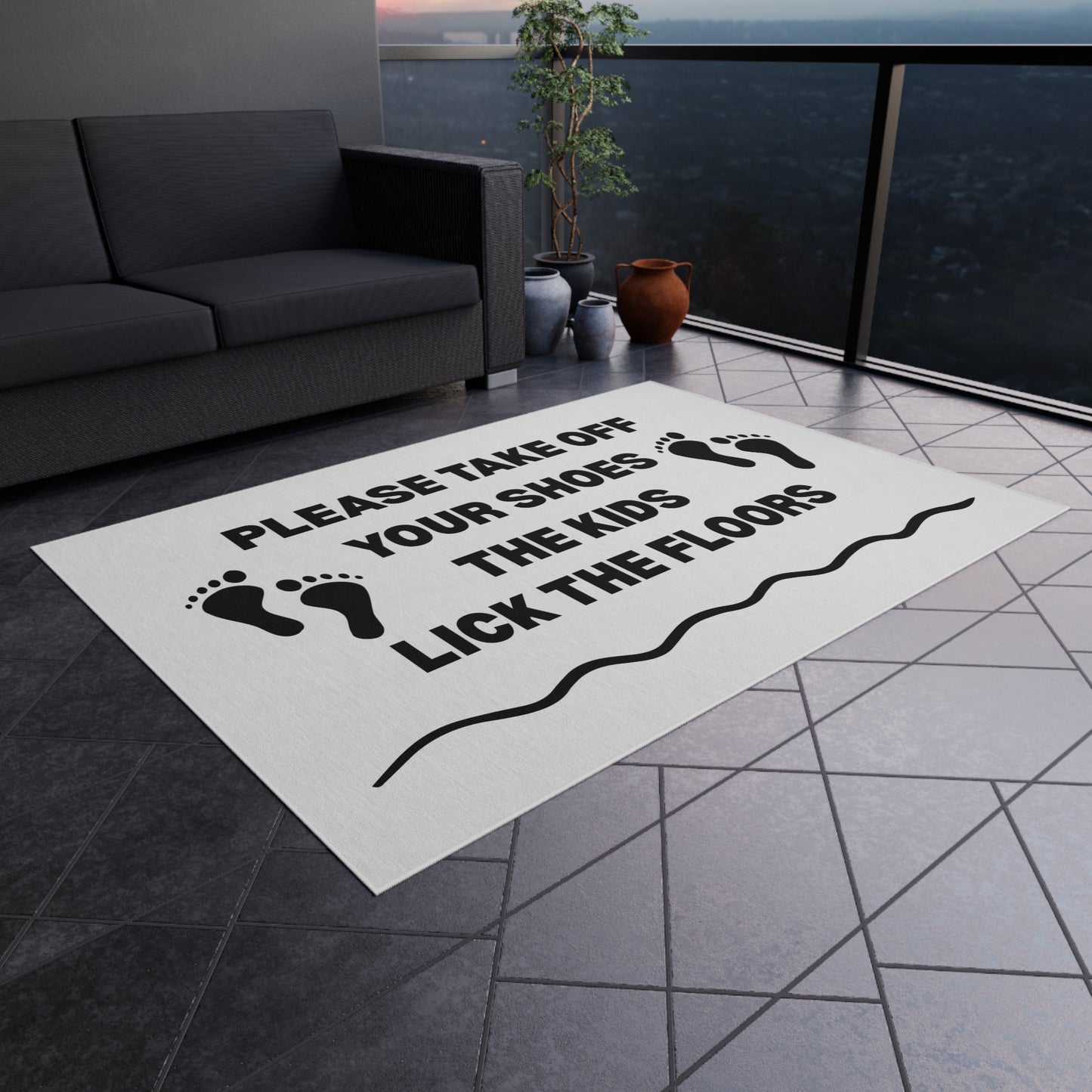 Playful Outdoor Rug