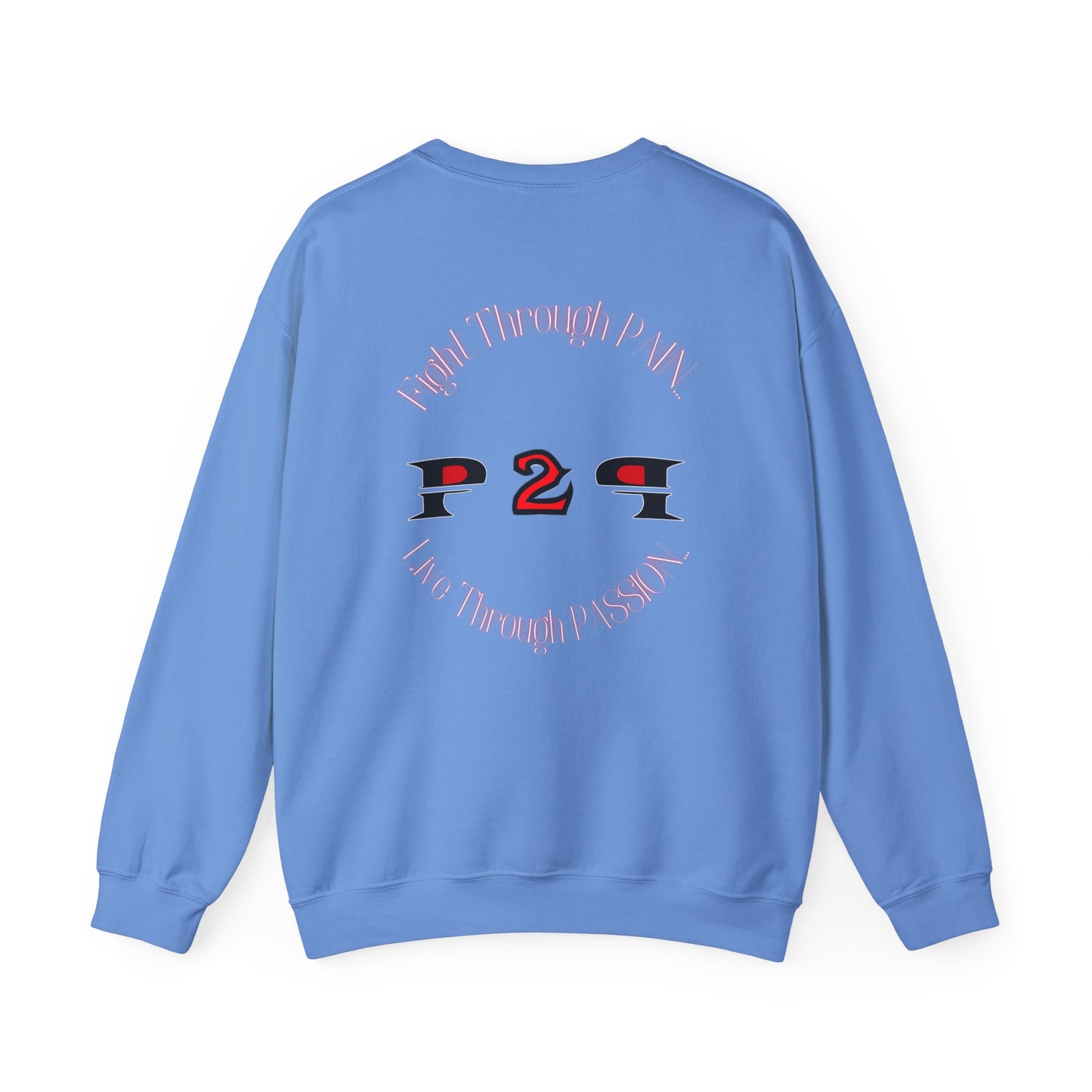 Pain2Passion Sweatshirt (Mid-Evil Heart Guy)