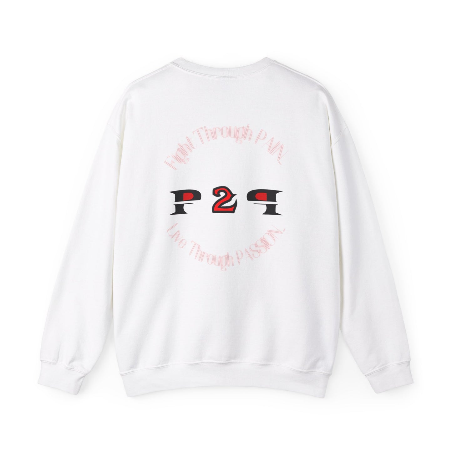 Pain2Passion Sweatshirt (Mid-Evil Heart Guy)