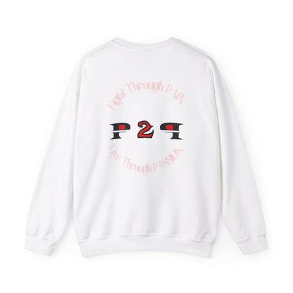 Pain2Passion Sweatshirt (Mid-Evil Heart Guy)
