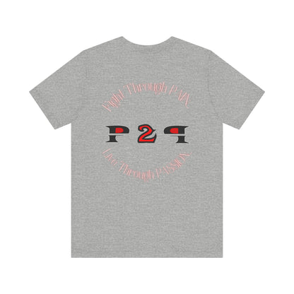 Pain2Passion T-Shirt (Mid-Evil Heart Guy)