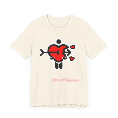 Pain2Passion T-Shirt (Mid-Evil Heart Guy)
