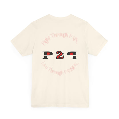 Pain2Passion T-Shirt (Mid-Evil Heart Guy)