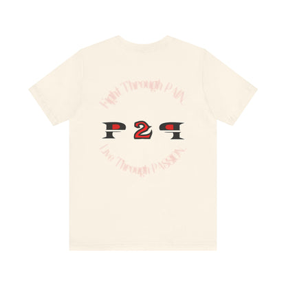 Pain2Passion T-Shirt (Mid-Evil Heart Guy)