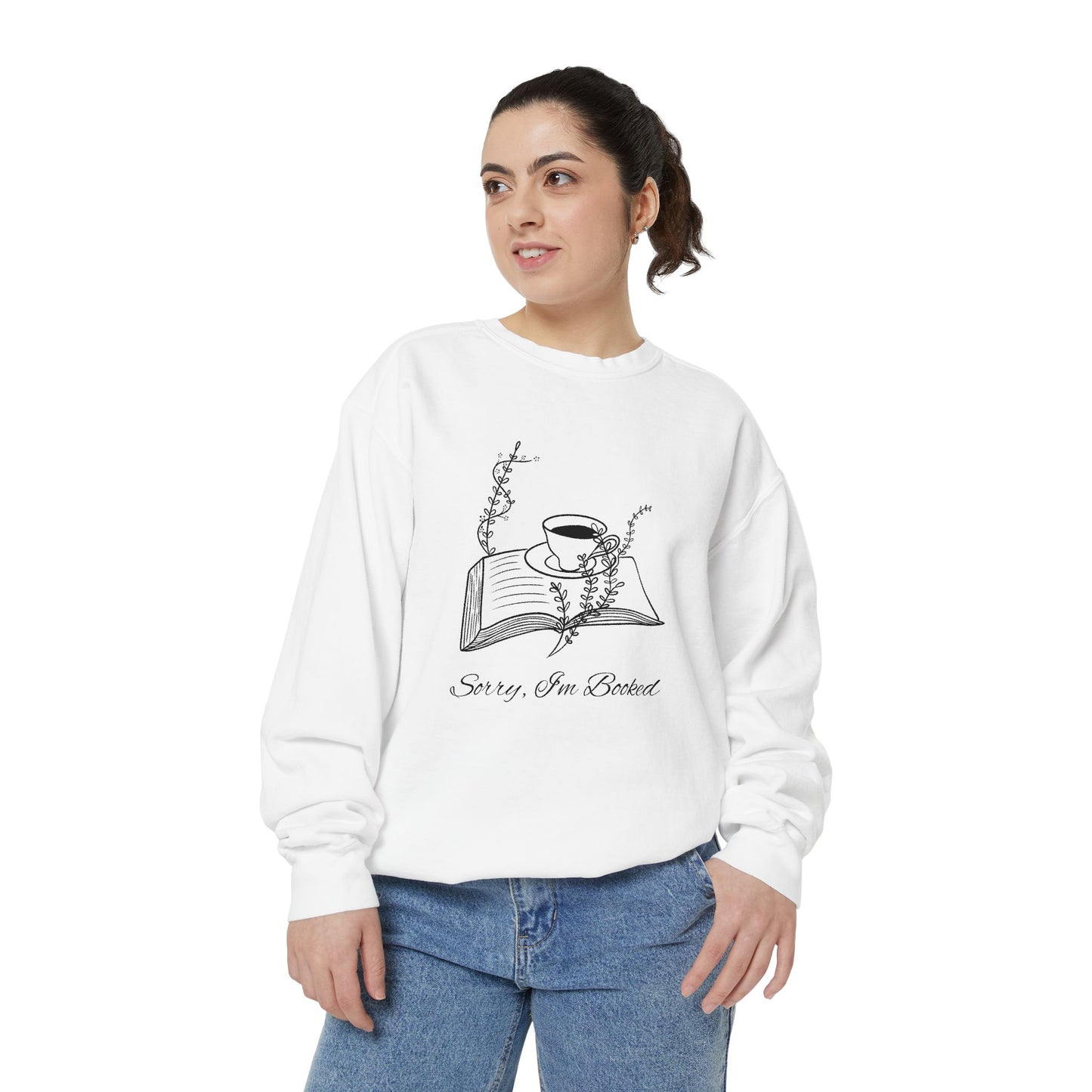 Cozy Book Lover's Sweatshirt