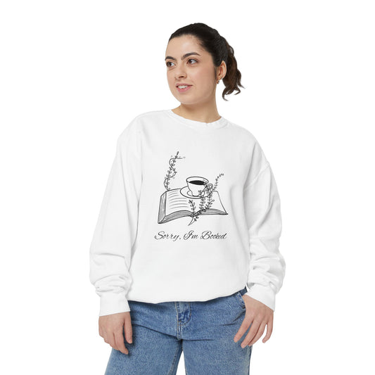 Cozy Book Lover's Sweatshirt