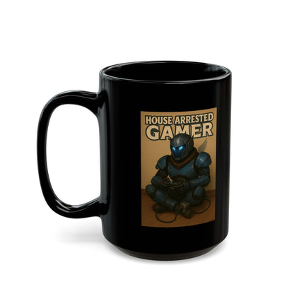 House Arrested Gamer Black Mug 11oz & 15oz