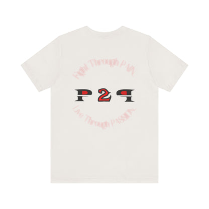 Pain2Passion T-Shirt (Mid-Evil Heart Guy)
