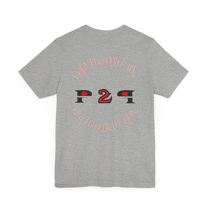 Pain2Passion T-Shirt (Mid-Evil Heart Guy)