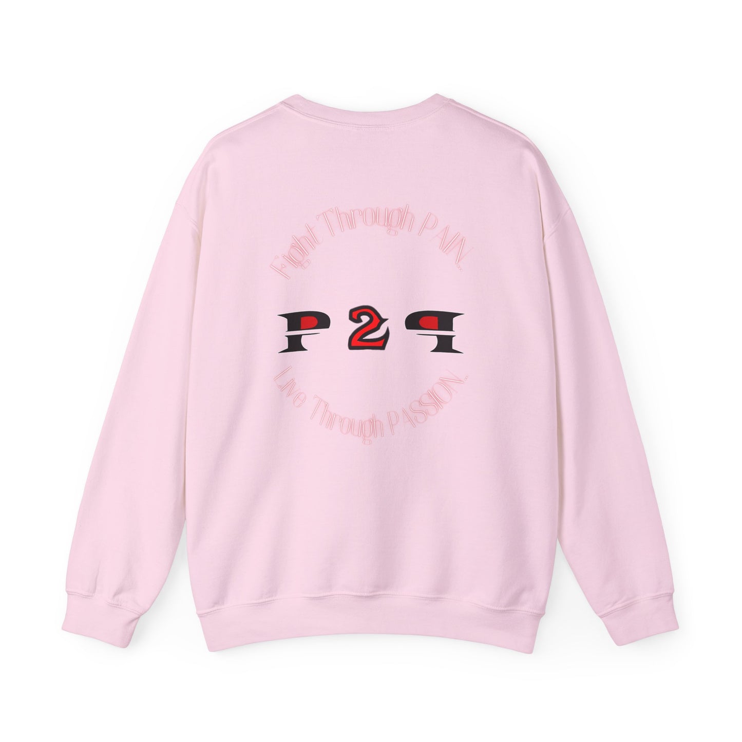 Pain2Passion Sweatshirt (Mid-Evil Heart Guy)