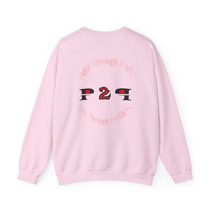 Pain2Passion Sweatshirt (Mid-Evil Heart Guy)