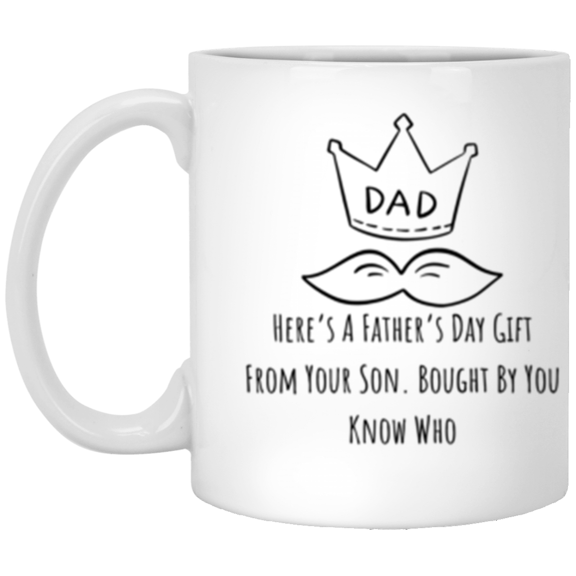 Wrap Around Father's Day Gift Mugs