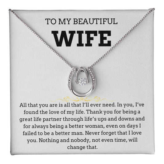 To My Beautiful Wife