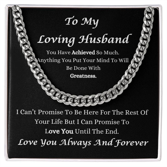 To My Loving Husband