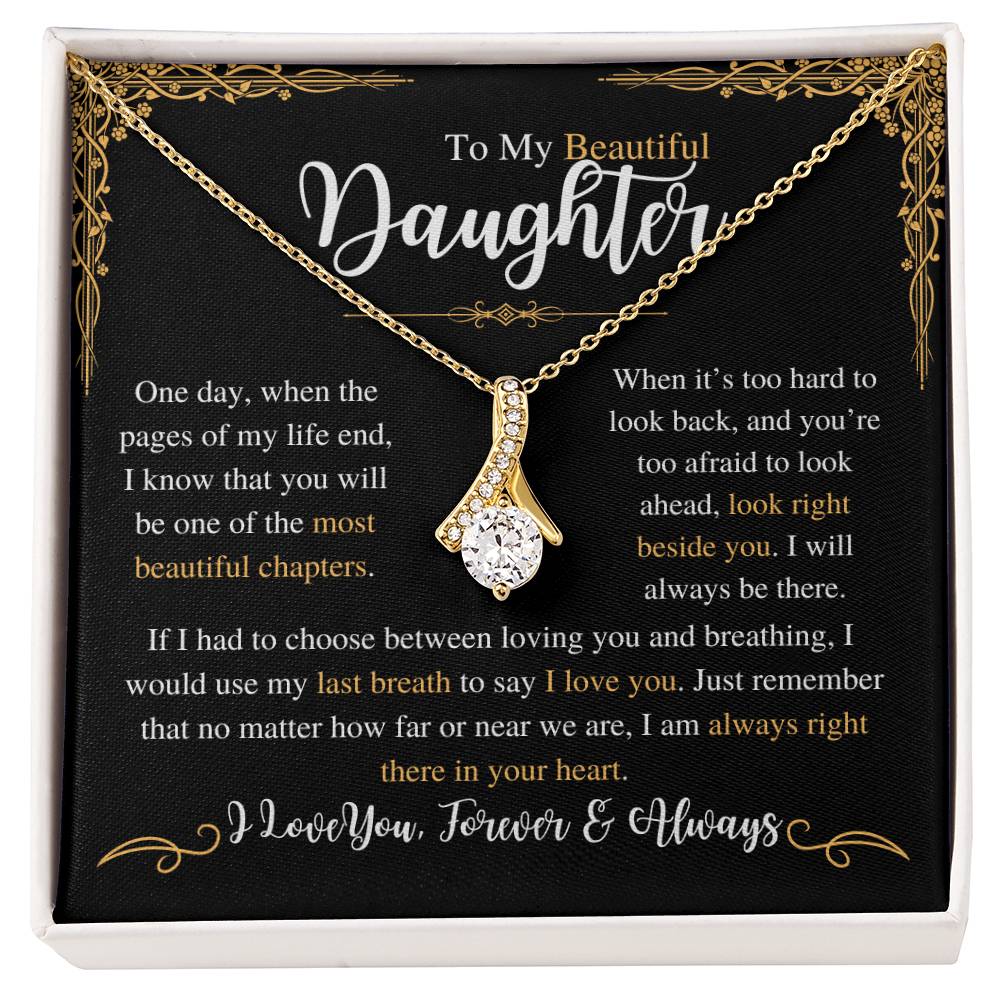 To My Beautiful Daughter