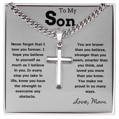 To My Son. Love, Mom