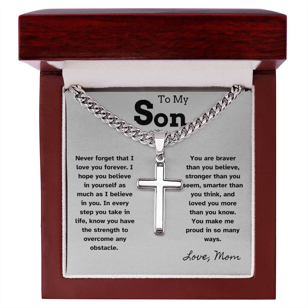 To My Son. Love, Mom