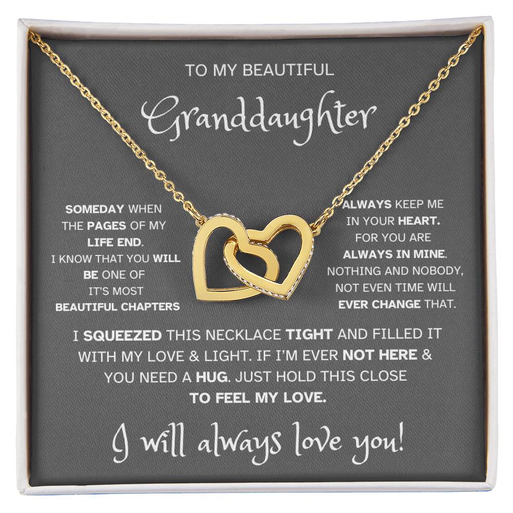 To My Beautiful Granddaughter