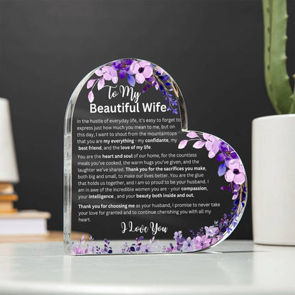 To My Beautiful Wife